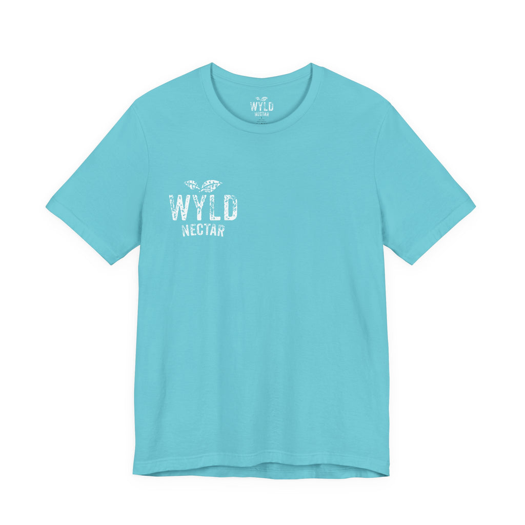 Quokka Skateboard Tee — 'WYLD Nectar' Skateboarder Quokka Drinking Lemonade Graphic T‑Shirt